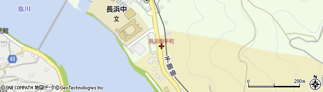 長浜駒手町周辺の地図