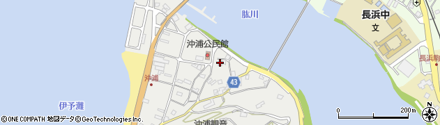 愛媛県大洲市長浜町沖浦2206周辺の地図
