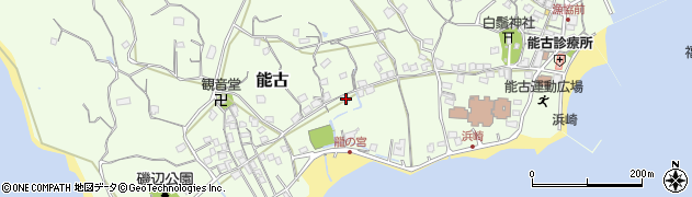 福岡県福岡市西区能古886周辺の地図