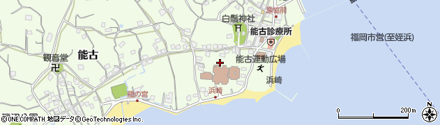 福岡県福岡市西区能古757周辺の地図
