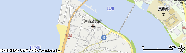 愛媛県大洲市長浜町沖浦2209周辺の地図