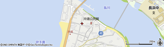愛媛県大洲市長浜町沖浦2253周辺の地図