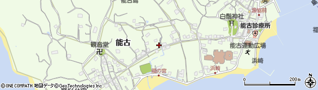 福岡県福岡市西区能古1199周辺の地図