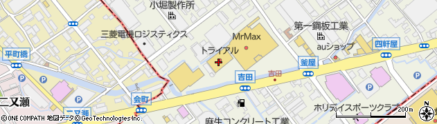 トライアルスマート粕屋店周辺の地図