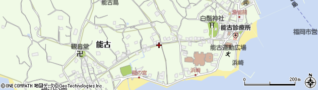 福岡県福岡市西区能古833周辺の地図