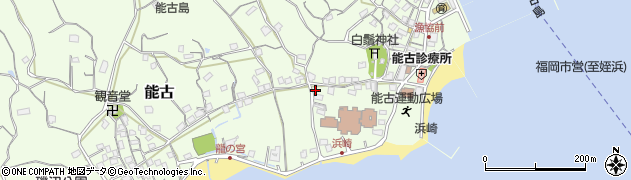 福岡県福岡市西区能古794周辺の地図