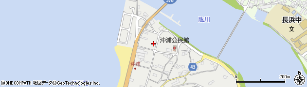 愛媛県大洲市長浜町沖浦2264周辺の地図