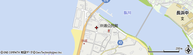 愛媛県大洲市長浜町沖浦2265周辺の地図