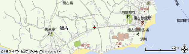 福岡県福岡市西区能古897周辺の地図