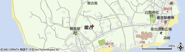 福岡県福岡市西区能古1206周辺の地図