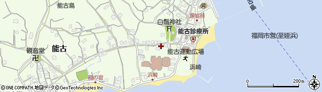 福岡県福岡市西区能古756周辺の地図