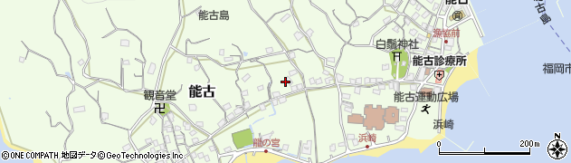 福岡県福岡市西区能古895周辺の地図