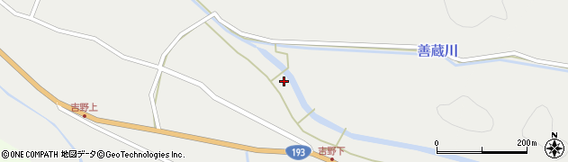徳島県海部郡海陽町吉野コソ66周辺の地図