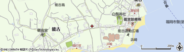 福岡県福岡市西区能古900周辺の地図