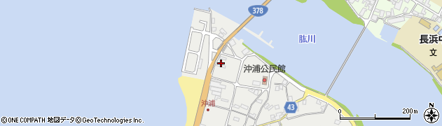 愛媛県大洲市長浜町沖浦2262周辺の地図