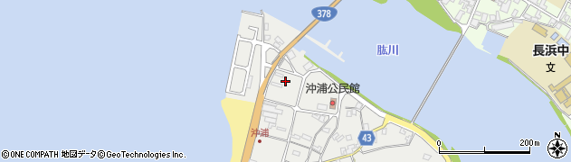 愛媛県大洲市長浜町沖浦2261周辺の地図