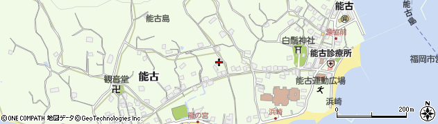 福岡県福岡市西区能古893周辺の地図