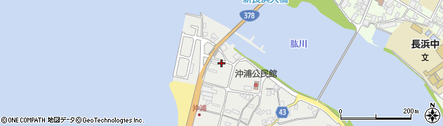 愛媛県大洲市長浜町沖浦2259周辺の地図