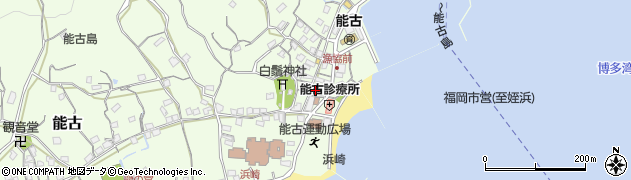 福岡県福岡市西区能古675周辺の地図