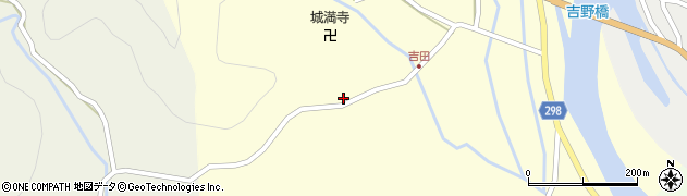 徳島県海部郡海陽町吉田南沢60周辺の地図