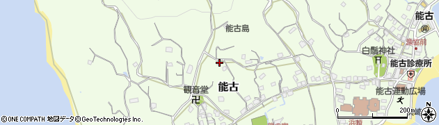 福岡県福岡市西区能古1182周辺の地図