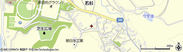 福岡県糟屋郡篠栗町若杉1038周辺の地図