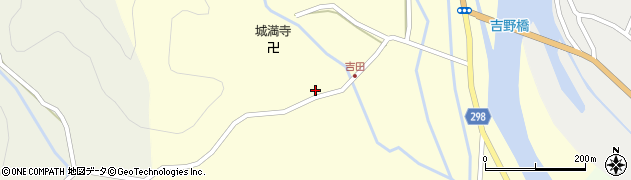 徳島県海部郡海陽町吉田長田10周辺の地図