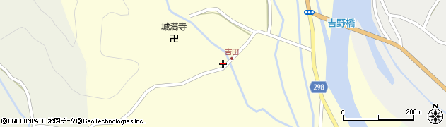 徳島県海部郡海陽町吉田長田16周辺の地図