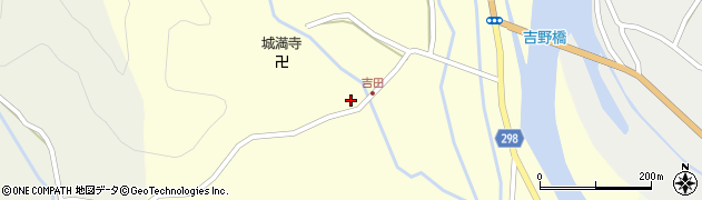 徳島県海部郡海陽町吉田長田9周辺の地図