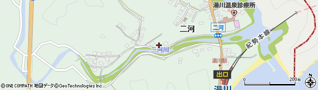 和歌山県東牟婁郡那智勝浦町二河119周辺の地図