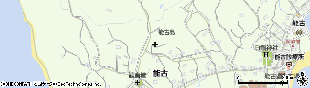 福岡県福岡市西区能古1159周辺の地図