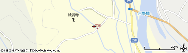 徳島県海部郡海陽町吉田長田55周辺の地図