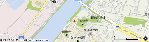 中津区　検察庁周辺の地図