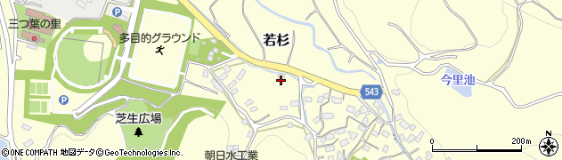福岡県糟屋郡篠栗町若杉1036周辺の地図