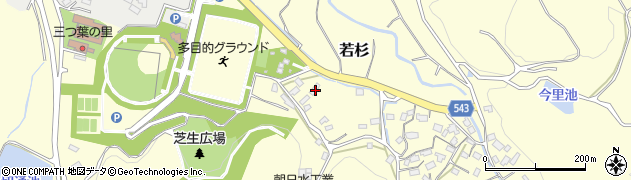 福岡県糟屋郡篠栗町若杉1043周辺の地図