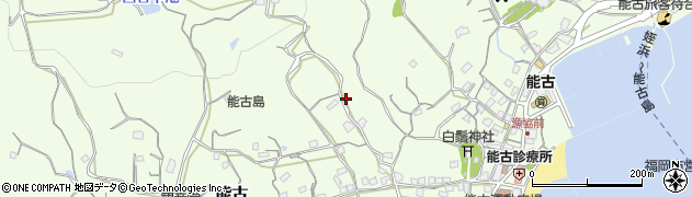 福岡県福岡市西区能古936周辺の地図