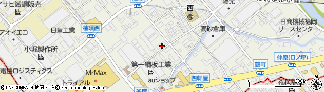 九州石油ガス株式会社　ＬＰガス供給センター周辺の地図