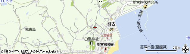 福岡県福岡市西区能古662周辺の地図