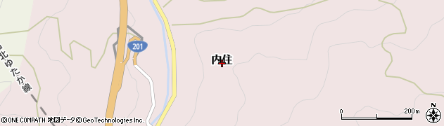 福岡県糟屋郡篠栗町内住周辺の地図