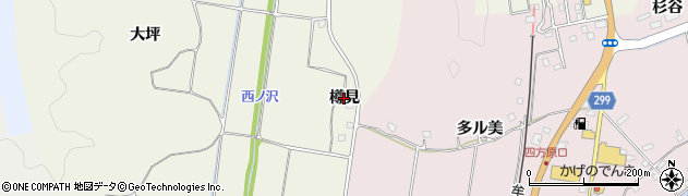 徳島県海陽町（海部郡）大里（樽見）周辺の地図