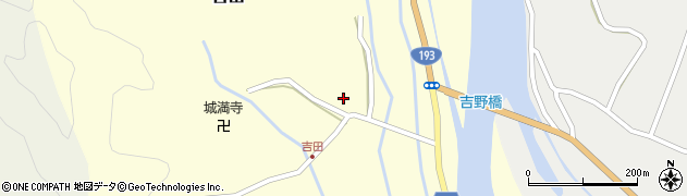 徳島県海部郡海陽町吉田前田周辺の地図