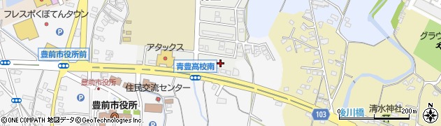 福岡県豊前市青豊19周辺の地図