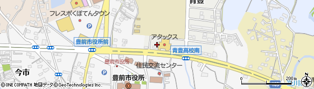 福岡県豊前市青豊2-4周辺の地図