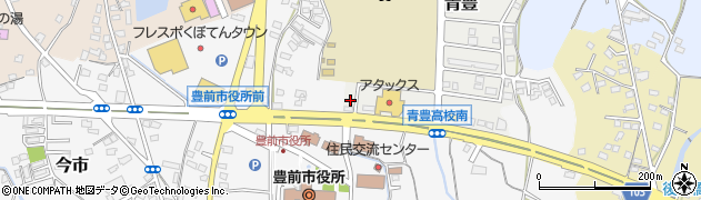 福岡県豊前市青豊1周辺の地図