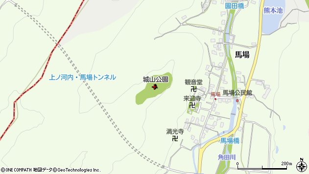 〒828-0004 福岡県豊前市馬場の地図