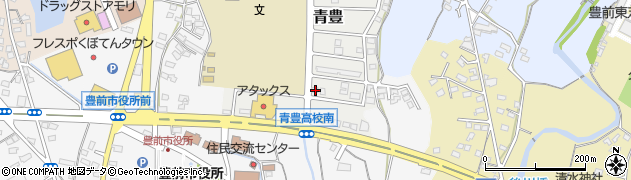福岡県豊前市青豊18-6周辺の地図