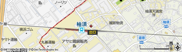 フォレスト柚須駅前周辺の地図