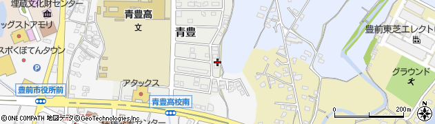 福岡県豊前市青豊20周辺の地図