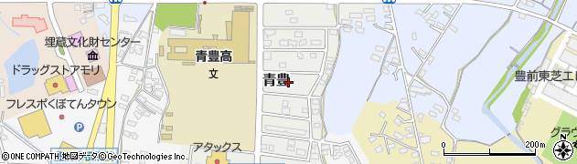 青豊公園周辺の地図