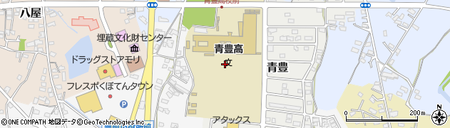 福岡県豊前市青豊3周辺の地図